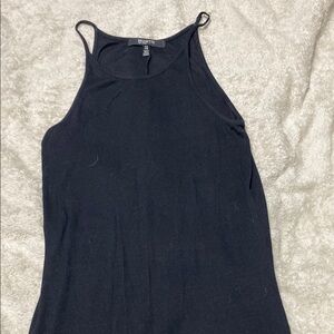 Brunette the Label Black Racer Back Dress